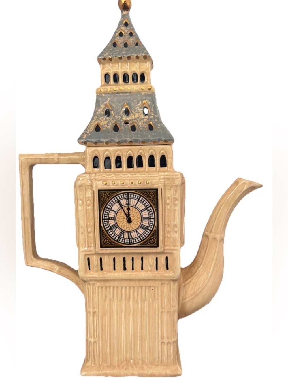 Big Ben - Ornamental Collectable Teapot by Price Kensington Potteries - MINT